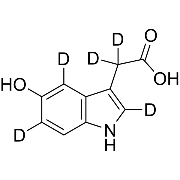 5-Hydroxyindole-3-acetic acid-d5 81587-11-3